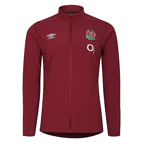 UMBRO Herren England Präsentationsjacke (O2) Jacke, Tibetisches Rot/Zinfandel, XXL von UMBRO