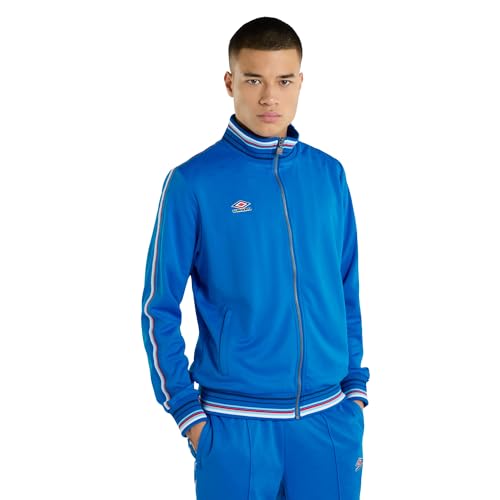 UMBRO - Monogram Anthem Jacket für Herren (L) (Königsblau) von UMBRO