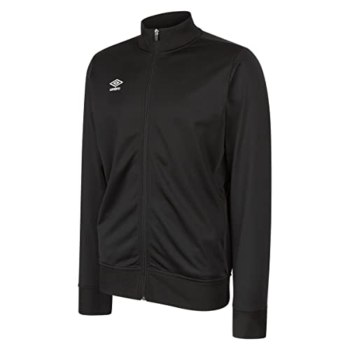 UMBRO Poly Trainingsjacke Herren schwarz, M (48/50 EU) von UMBRO