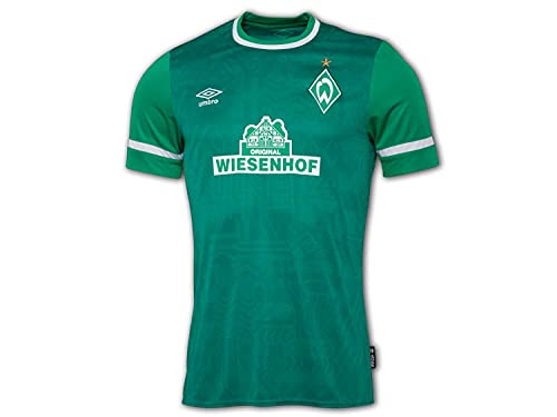 UMBRO SV Werder Bremen Trikot Home 2021/2022 Herren grün/weiß, S (44/46 EU) von UMBRO