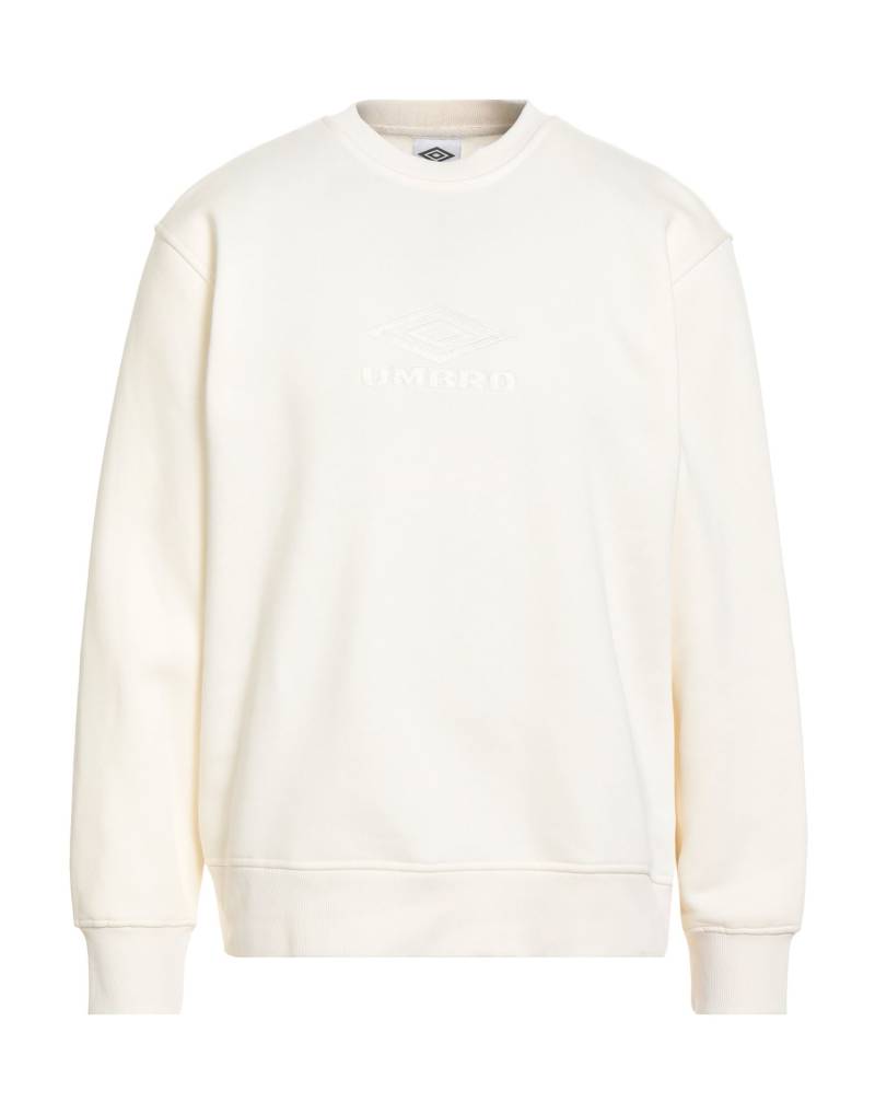 UMBRO Sweatshirt Herren Cremeweiß von UMBRO