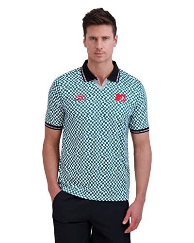 Umbro Unisex-Erwachsene X MTV Trikot Jersey-Shirt, Fichte mit Schattierung, hochweiß, Mittel von UMBRO