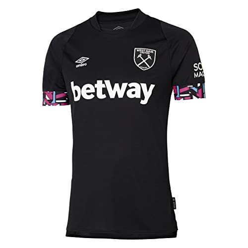 Umbro Herren West Ham United 2022 Oberteil, Offizielles Lizenzprodukt, S von UMBRO