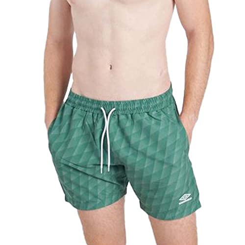 Umbro Bedruckter Swim Short Dark Ivy 66054U-HY3, grün, 50 von UMBRO