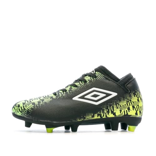 Umbro Fußballschuhe, Schwarz/Gelb, für Jungen, Form Netz, Schwarz , 32 EU von UMBRO