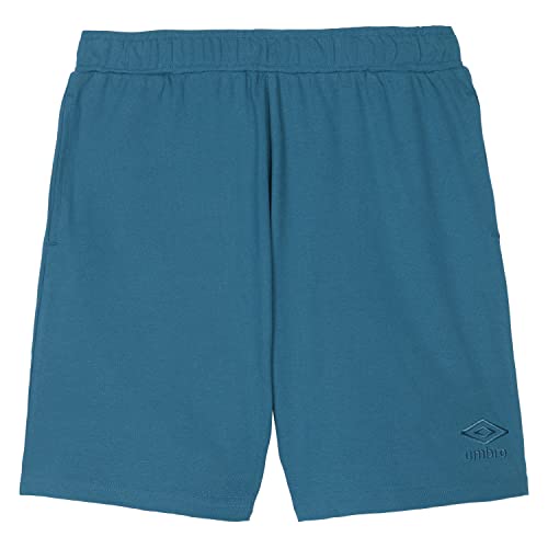 Umbro Herren Sport Style Pique Shorts Kurze Hose, blau, S von UMBRO