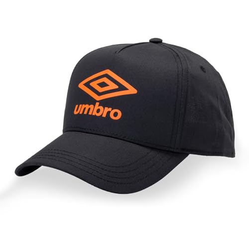 Umbro Herren Umb/1/Cb Baseballkappe, dunkelgrau/orange, Einheitsgröße von Umbro