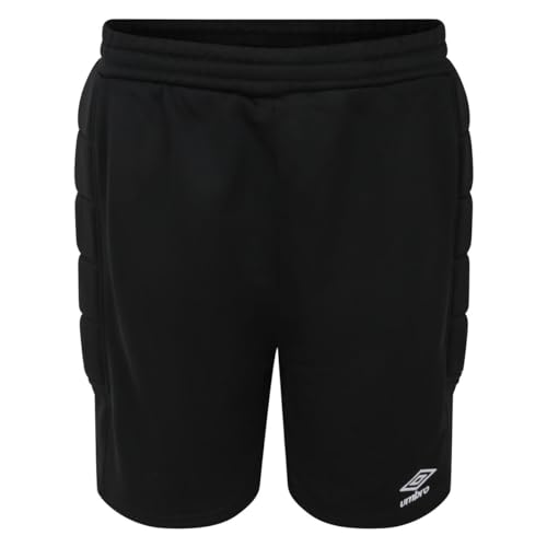 Umbro - Kinder Torwartshorts Kinetic, Schwarz , 158 von UMBRO