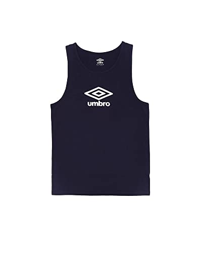 Umbro Tank Top für Herren aus Baumwolle, Artikel 124, Blau Medium von UMBRO