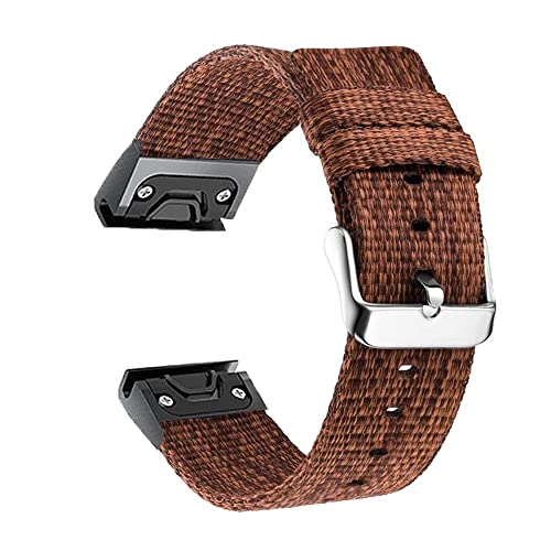 UMCNVV 22 x 26 mm Smartwatch-Armband für Garmin Fenix 7 7X 6 6X Pro 5X 5 Plus Epix 3HR 935 MK2, Schnellverschluss-Armbänder, Nylon-Armband, Other 22mm Straps, Achat von UMCNVV