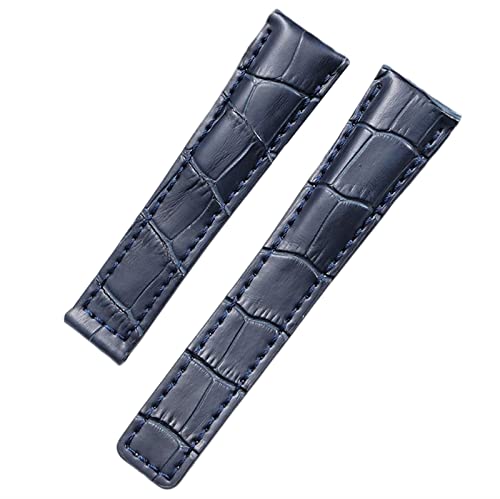 UMCNVV Uhrenarmband aus echtem Leder, 20 mm, 22 mm, für Tag Heuer Uhrenarmbänder für Herren, 22mm Without Buckle von UMCNVV