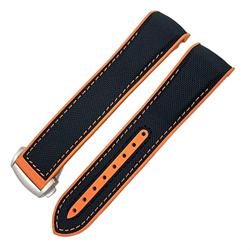 UMCNVV Uhrenarmband für Omega Seamaster 300 AT150 Speedmaster 8900 PlanetOcean 19 mm 20 mm Nylon-Gummi-Armband 21 mm 22 mm, 19 mm, Achat UMCNVV Uhrenarmband für Omega Seamaster 300 AT150 Speedmaster 8900 PlanetOcean 19 mm 20 mm Nylon-Gummi-Armband 21 mm 22 mm, 19 mm, Achat von UMCNVV