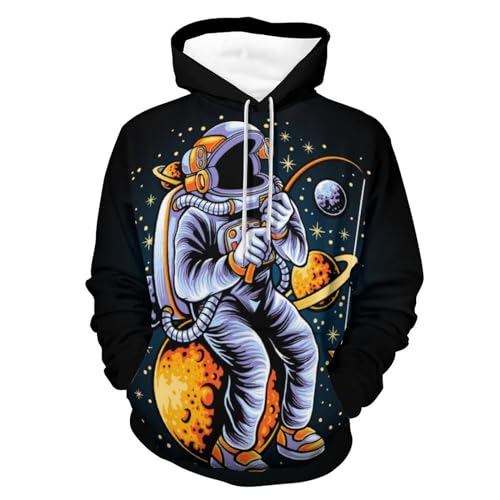 Unisex Hoodie Fischerei-Raum Kapuzenpullover Drawstring Pullover Hoody Sweatshirt Für Herren Damen L von UMENG