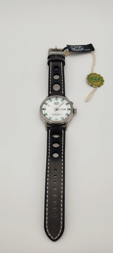 UMF Ruhla Automatikuhr Herrenuhr Automatik mit Sprungdeckel UMF Ruhla Limitiert 70 Exemplare, Schweizer Uhrwerk von UMF Ruhla