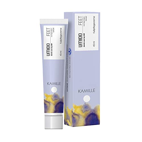 1x UMIDO Fuß-Creme 45 ml Kamillen-Extrakt | Fußbalsam | Fußlotion | Pflegecreme | Fußpflegecreme | Fußpflege | Creme von UMIDO - dermis care by LLM