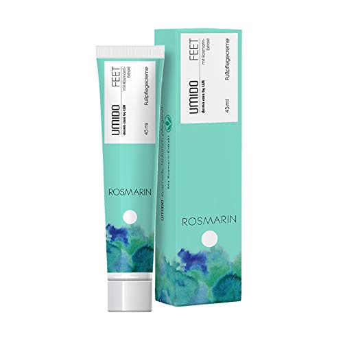 1x UMIDO Fuß-Creme 45 ml Rosmarin-Extrakt | Fußbalsam | Fußlotion | Pflegecreme | Fußpflegecreme | Fußpflege | Creme 1x UMIDO Fuß-Creme 45 ml Rosmarin-Extrakt | Fußbalsam | Fußlotion | Pflegecreme | Fußpflegecreme | Fußpflege | Creme von UMIDO - dermis care by LLM