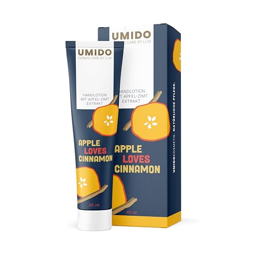 1x UMIDO Hand-Lotion 45 ml Apfel-Zimt-Extrakt | Handcreme | Creme | Pflegecreme | Lotion | Hautpflege 1x UMIDO Hand-Lotion 45 ml Apfel-Zimt-Extrakt | Handcreme | Creme | Pflegecreme | Lotion | Hautpflege von UMIDO - dermis care by LLM