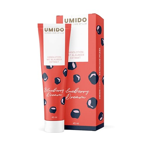 1x UMIDO Hand-Lotion 45 ml Blaubeeren-Extrakt | Handcreme | Creme | Pflegecreme | Lotion | Hautpflege von UMIDO - dermis care by LLM