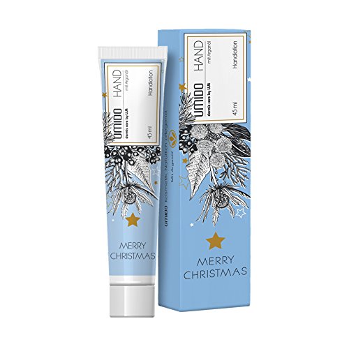 1x UMIDO Hand-Lotion Weihnachten 45 ml Arganöl | Handcreme | Pflegecreme | Creme | Lotion | Hautpflege von UMIDO - dermis care by LLM