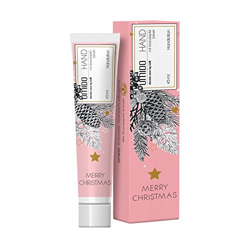 1x UMIDO Hand-Lotion Weihnachten 45 ml Granatapfel-Extrakt | Handcreme | Pflegecreme | Creme | Lotion | Hautpflege von UMIDO - dermis care by LLM