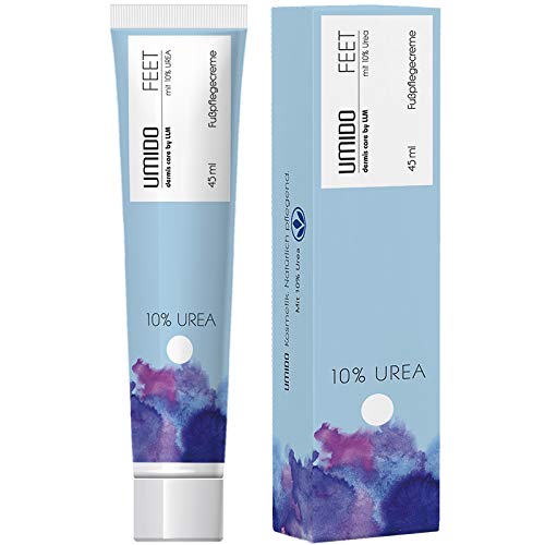 4 Stück Set Aktion UMIDO Fuß-Creme Set 45 ml mit 10% Urea | Fußbalsam | Fußlotion | Pflegecreme | Fußpflegecreme von UMIDO - dermis care by LLM