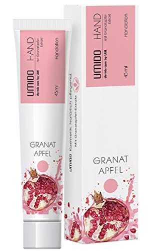 4 Stück Set Aktion UMIDO Hand-Lotion Set 45 ml Granatapfel | Handcreme | Pflegecreme | Lotion | Hautpflege | Handcreme Set von UMIDO - dermis care by LLM