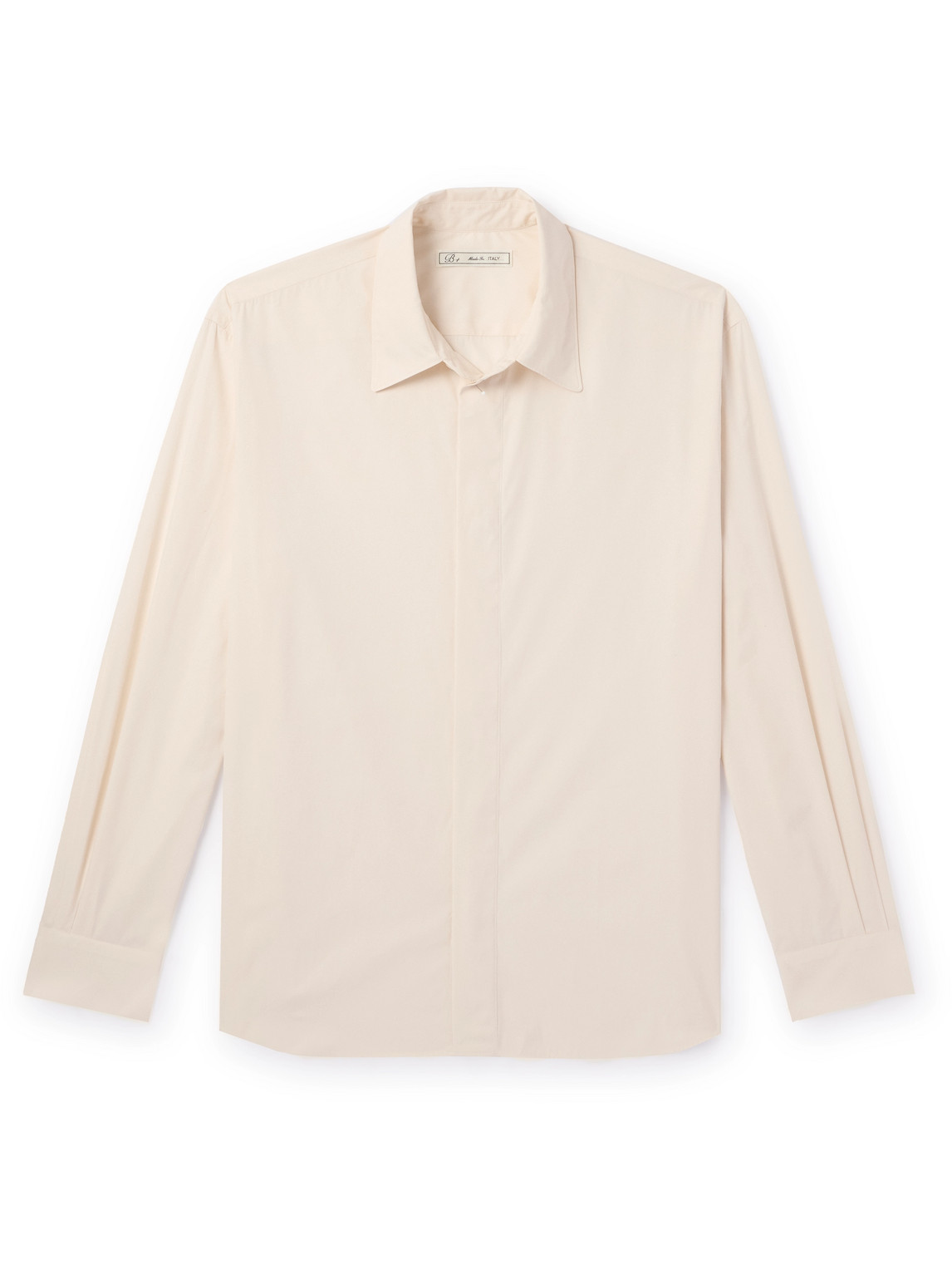 UMIT BENAN B - Cotton-Poplin Shirt - Men - White - IT 48 von UMIT BENAN B+
