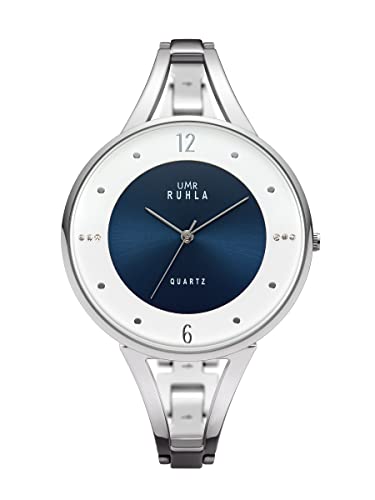 UMR RUHLA Herren Analog Quarz Uhr mit Edelstahl Armband RS21115 von UMR RUHLA