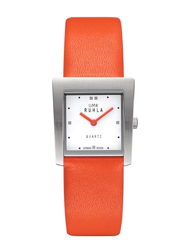UMR RUHLA-Style 20465-2, Farbe: Orange, Armbanduhr, Damen, Quarz, Edelstahl, Lederband 3 bar UMR RUHLA-Style 20465-2, Farbe: Orange, Armbanduhr, Damen, Quarz, Edelstahl, Lederband 3 bar von UMR RUHLA