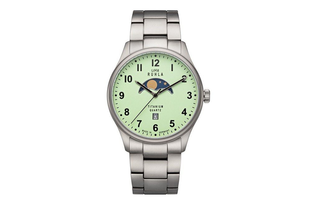 UMR Ruhla Titanuhr 20910M Mondphase von UMR Ruhla