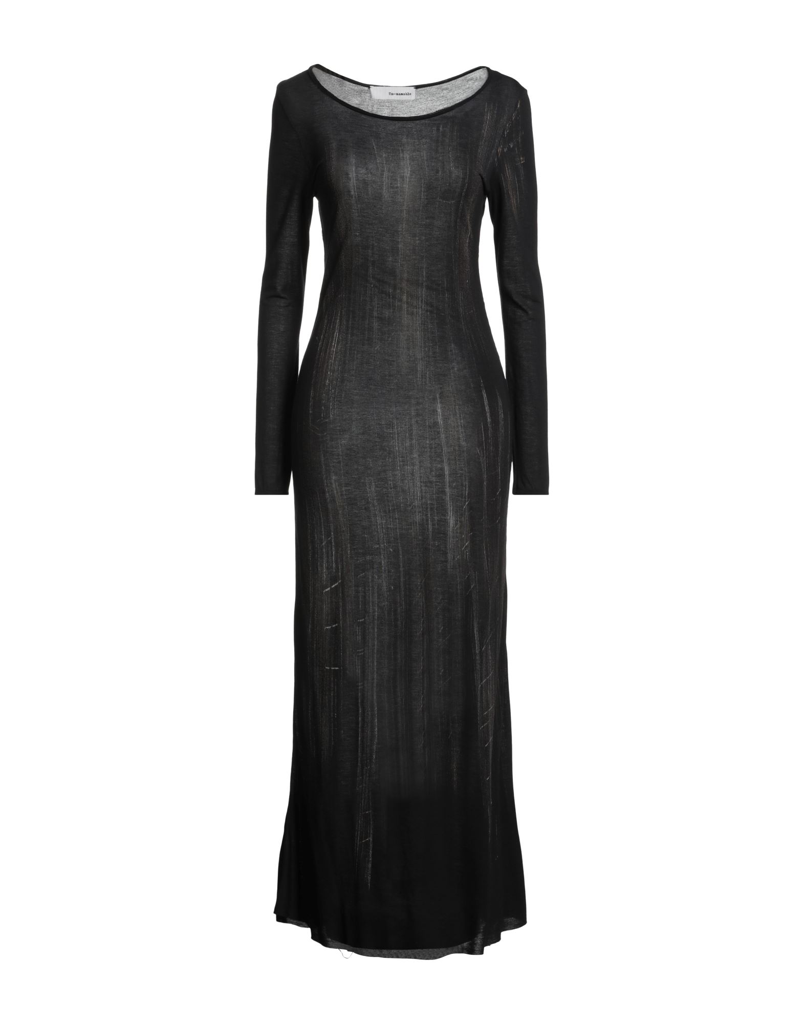 UN-NAMABLE Maxi-kleid Damen Schwarz von UN-NAMABLE