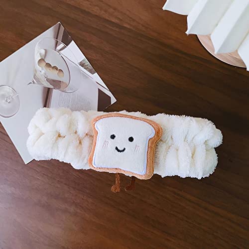 UNBARD Haarspangen, Gesichtswäsche, Haarbänder, Handwäsche, wasserdichte und feuchtigkeitsbeständige Manschetten, Armbänder, Sportarmbänder weiß von UNBARD