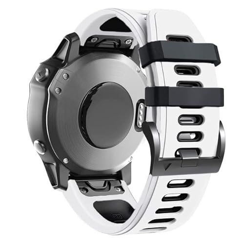 UNCASO Bedrucktes Smart-Armband für Garmin Fenix 7 7X 6 6X Pro 5X 5 Plus 3 3HR VERTIX Epix Gen 2 Schnellverschluss-Armband aus Silikon (Farbe: A, Größe: für Forerunner 945 935) von UNCASO