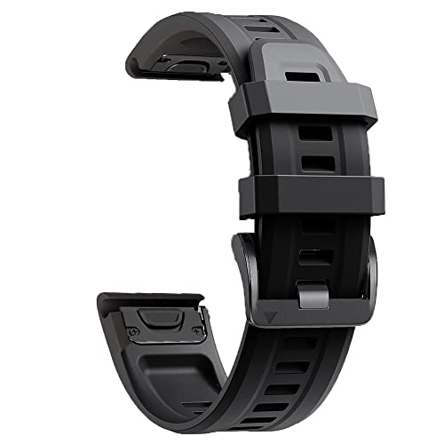 UNCASO Damen-Sport-Armband für Garmin Fenix 7S, 6S, 6S Pro, weiches Silikon, 20 mm, Ersatzarmband für Fenix 5S/5S Plus/D2 Delta S Smartwatch, 20mm Instinct 2S, Achat von UNCASO