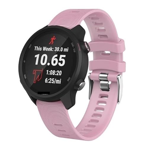 UNCASO Vivoactive3 Correa Uhrenarmband für Garmin Vivoactive 4 3/Venu, weiches Silikon-Armband für Forerunner 245, 245M, 645, For Vivoactive 3, Achat von UNCASO