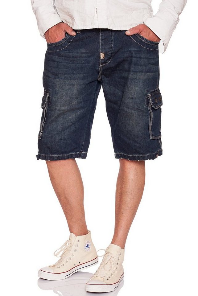 UNCS Cargoshorts Denim oder Dark Denim Jeansshorts mit Seitentaschen UNCS Cargoshorts Denim oder Dark Denim Jeansshorts mit Seitentaschen von UNCS