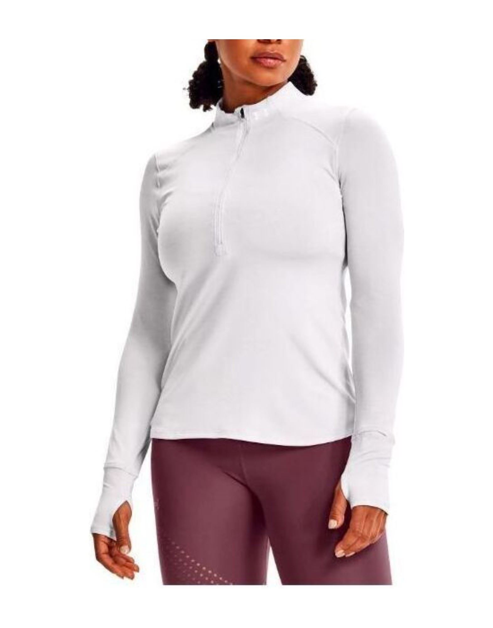 UNDER ARMOUR Sweatshirt Damen Weiß von UNDER ARMOUR