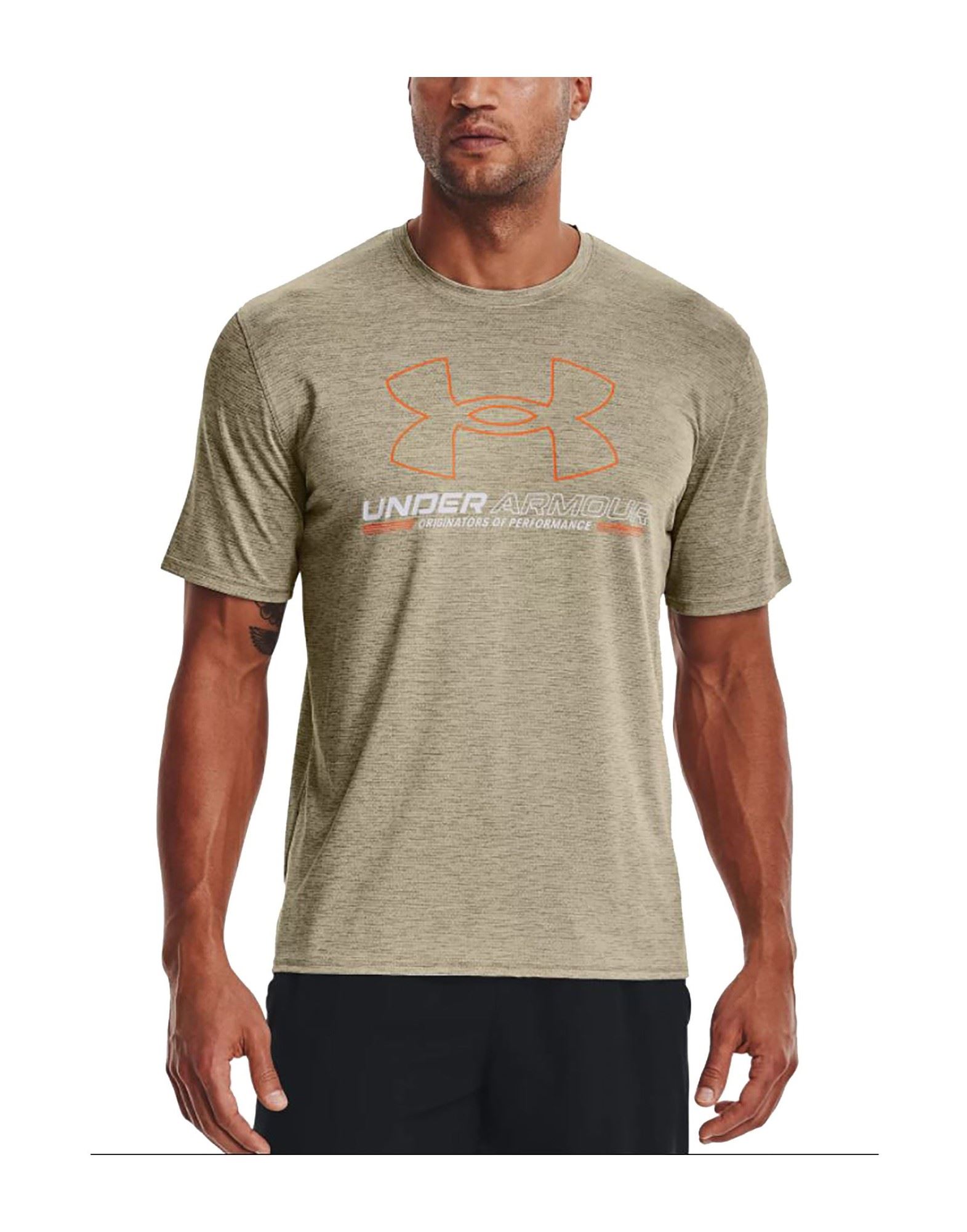 UNDER ARMOUR T-shirts Herren Beige von UNDER ARMOUR