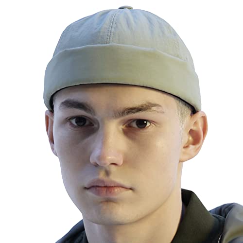 UNDERCONTROL Mipan Regen Recycle Vier Jahreszeiten Unisex Outdoor Krempenlose Sport-Uhrenmütze Korea Schnelltrocknend Wasserabweisend Taktische Beanie-Mütze mit Schnalle (Khaki) von UNDERCONTROL