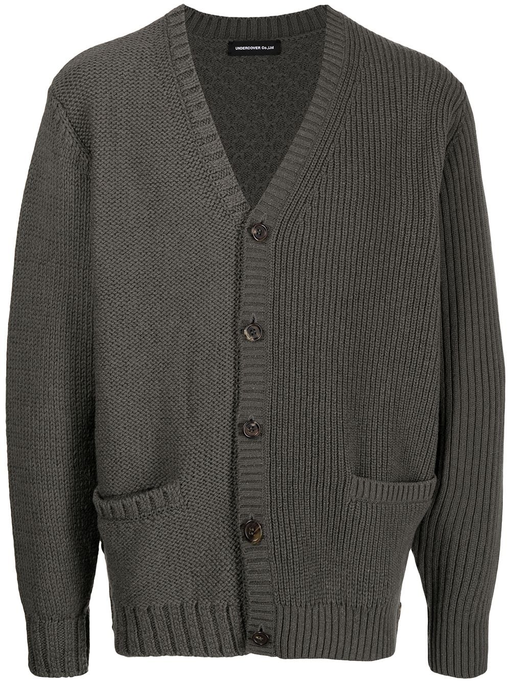 Undercover Cardigan mit V-Ausschnitt - Grau von Undercover