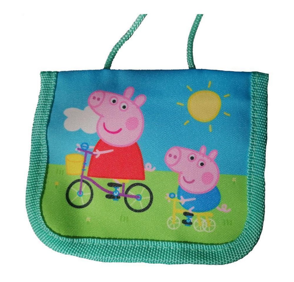 UNDERCOVER Geldbörse Geldbeutel / Brustbeutel Peppa Pig für Kinder, blau von UNDERCOVER