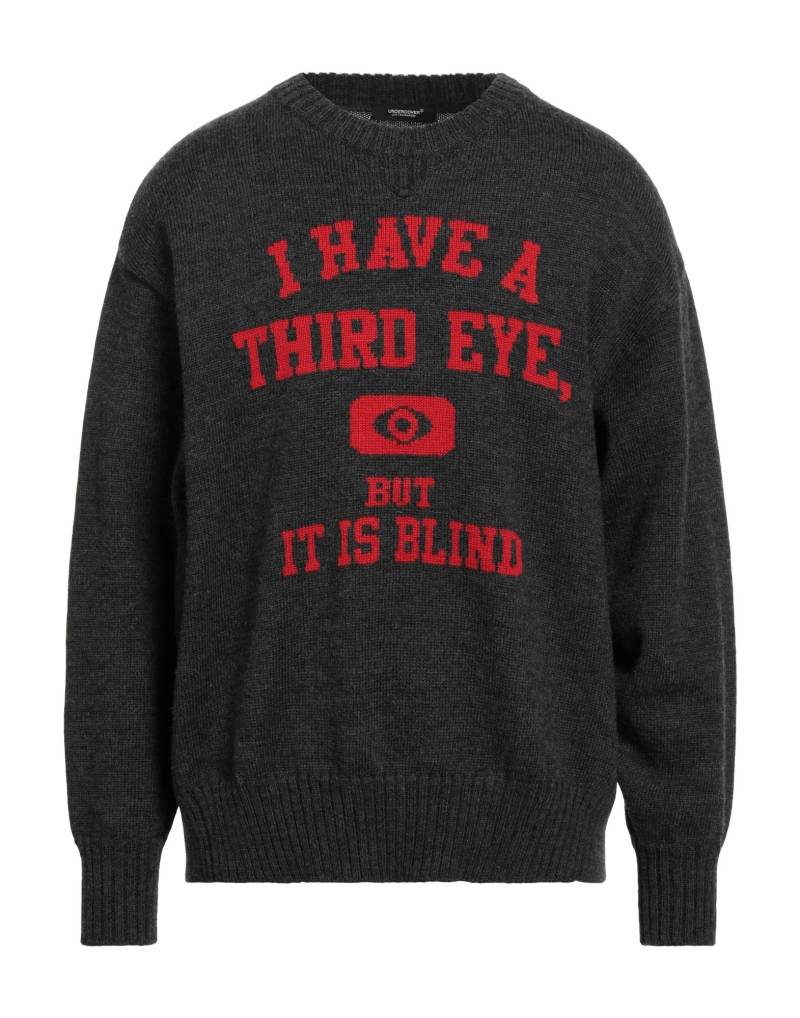 UNDERCOVER Pullover Herren Braungrau von UNDERCOVER