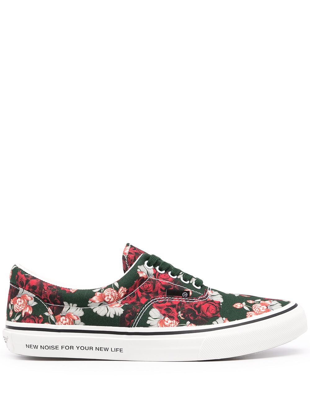 Undercover Sneakers mit Blumen-Print - Grün von Undercover