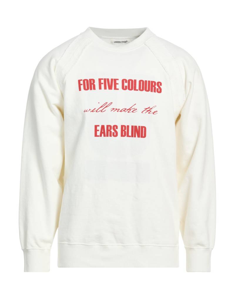UNDERCOVER Sweatshirt Herren Weiß von UNDERCOVER