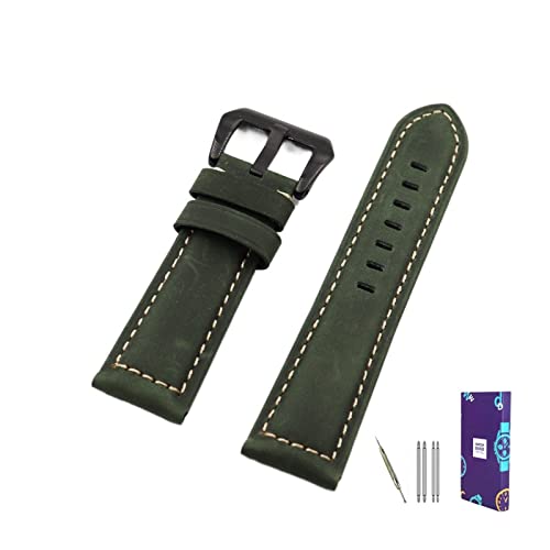 UNDIFY Leder-Uhrenarmband für Herren, Nato-Armband, Leder, Nato-Armband, 20 mm, 22, 24, 26 mm, 20 mm, Leder, Achat von UNDIFY