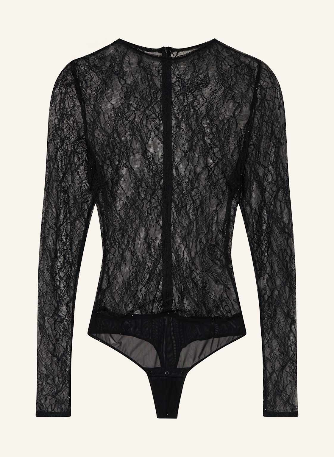 Undress Code Spitzenbody Electric schwarz von UNDRESS CODE