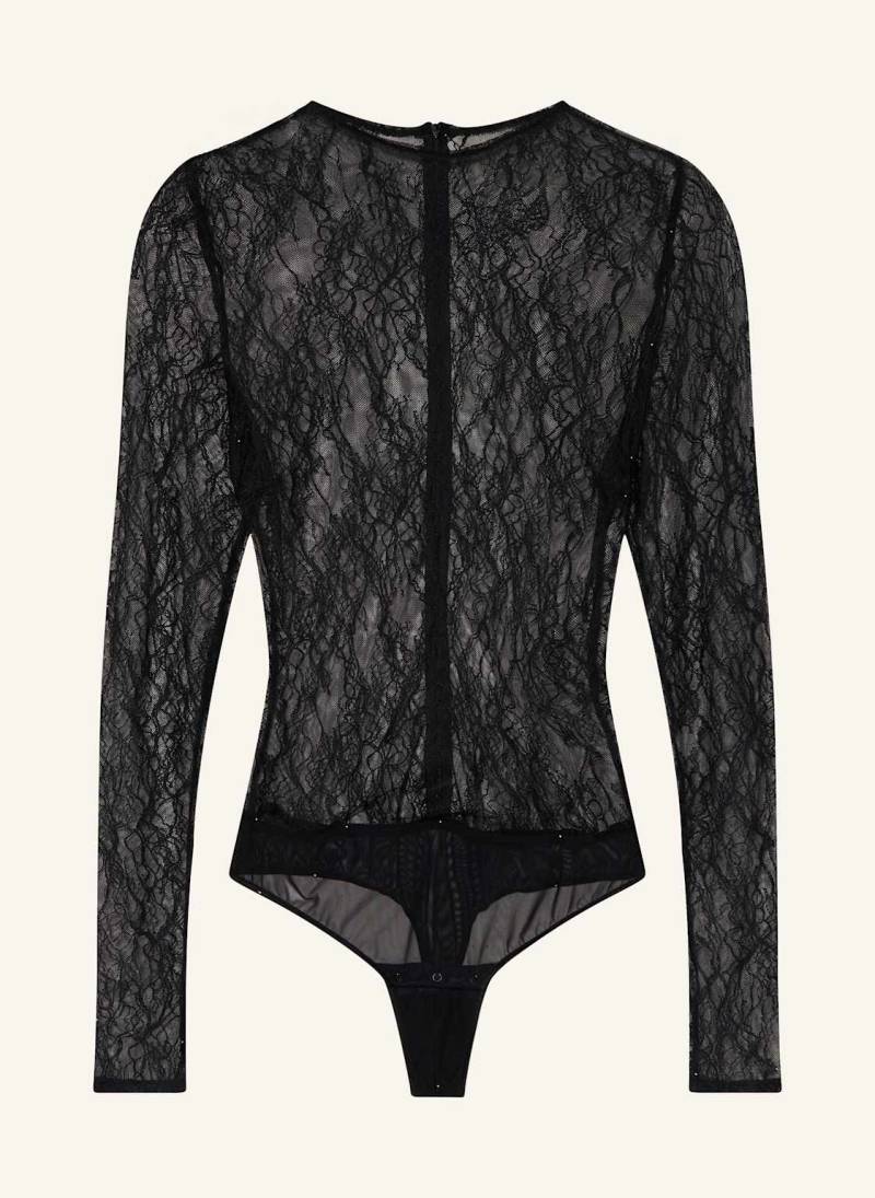 Undress Code Spitzenbody Electric schwarz von UNDRESS CODE