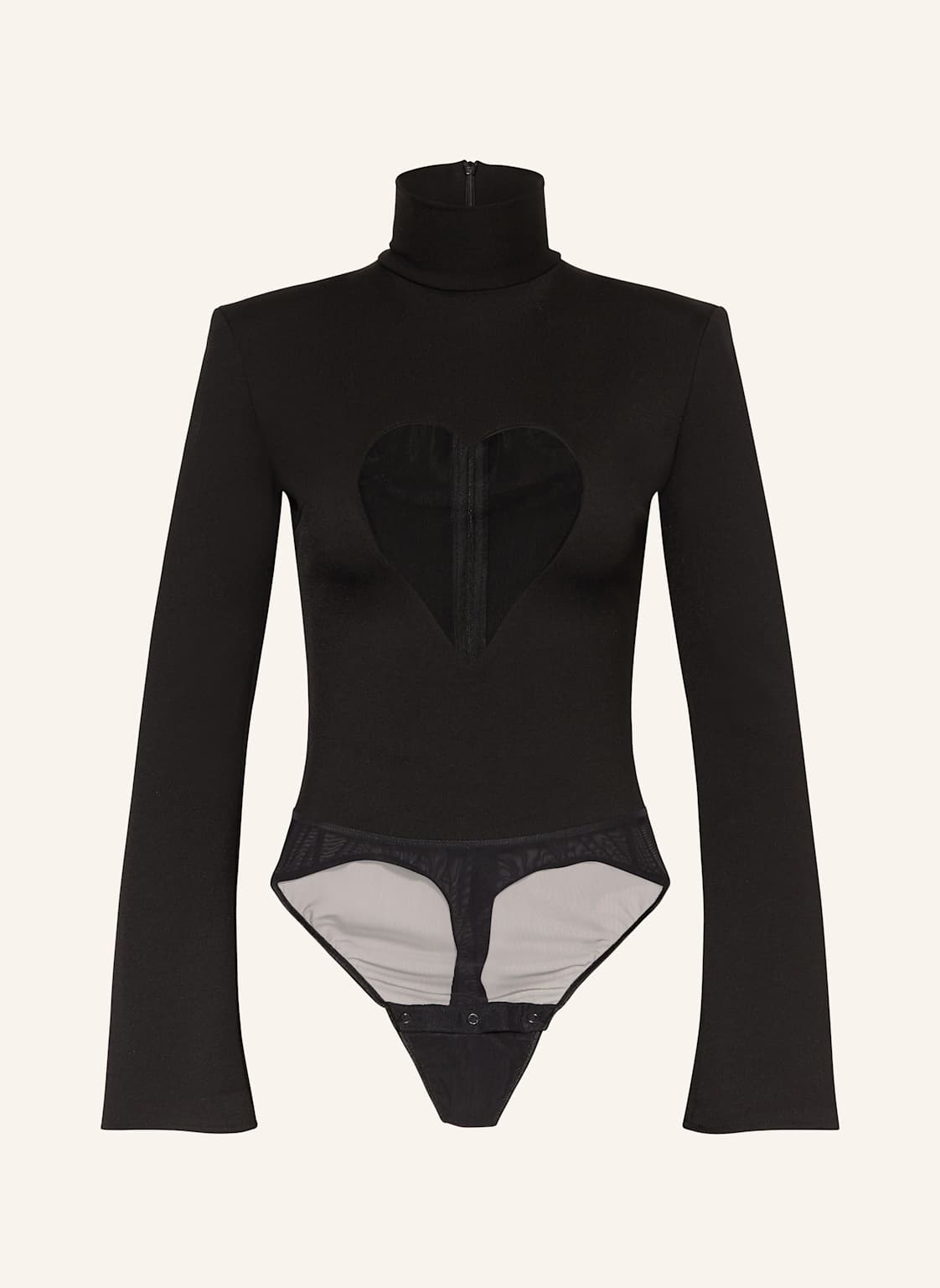 Undress Code String-Body Heart Out schwarz von UNDRESS CODE