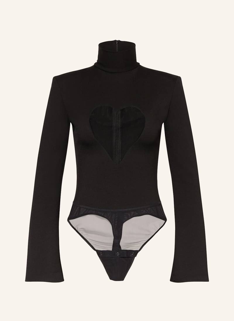 Undress Code String-Body Heart Out schwarz von UNDRESS CODE