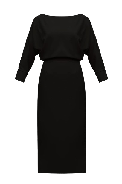 AGALIA black work to evening off-the-shoulder midi dress - Black - M - UNDRESS - Midi dresses AGALIA black work to evening off-the-shoulder midi dress - Black - M - UNDRESS - Midi dresses von UNDRESS